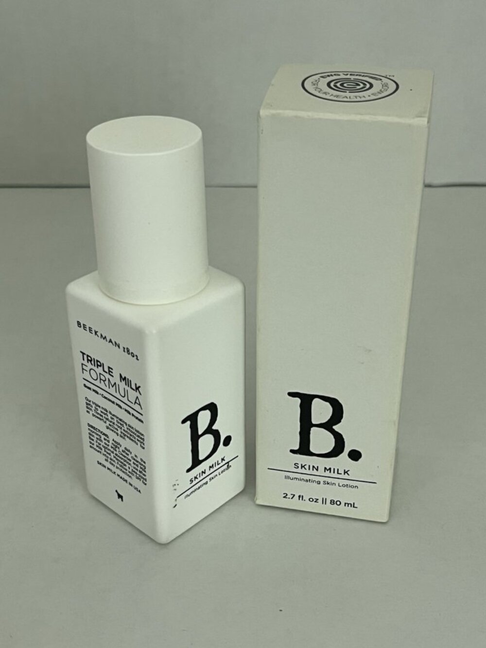 Beekman 1802 Skin Milk Illuminating Skin Lotion 2.7 fl oz / 80 mL NEW